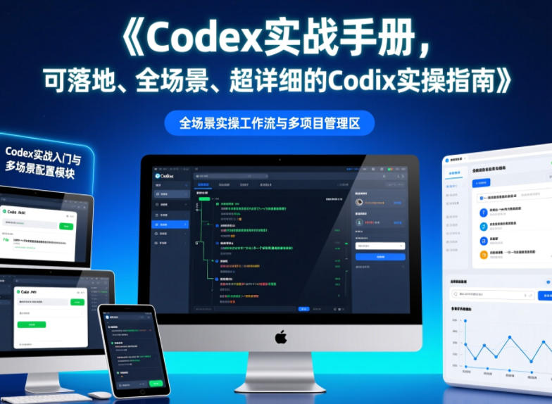 Codex实战手册,可落地、全场景、超详细的Codex实操指南-网赚副业网