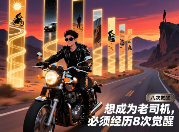 付费文章:想成为老司机,必须经历8次觉醒-网赚副业网