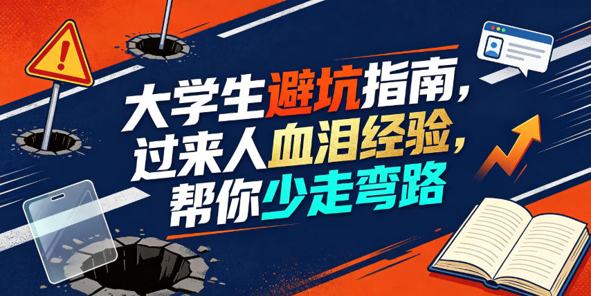 某公众号付费文章:大学生避坑指南,过来人血泪经验,帮你少走弯路-网赚副业网