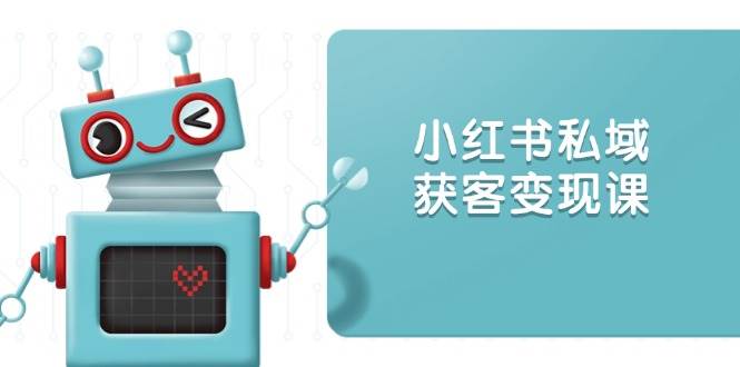(13955期)小红书私域获客变现:账号设置/内容创作/规则解读/投放策略/获客技巧等-网赚副业网