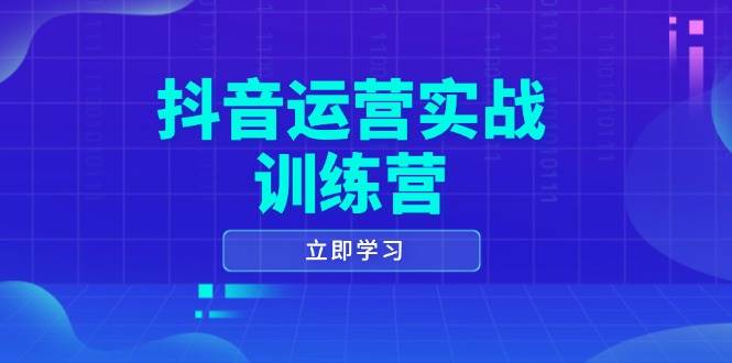 (14057期)抖音运营实战训练营,0-1打造短视频爆款,涵盖拍摄剪辑、运营推广等全过程-网赚副业网