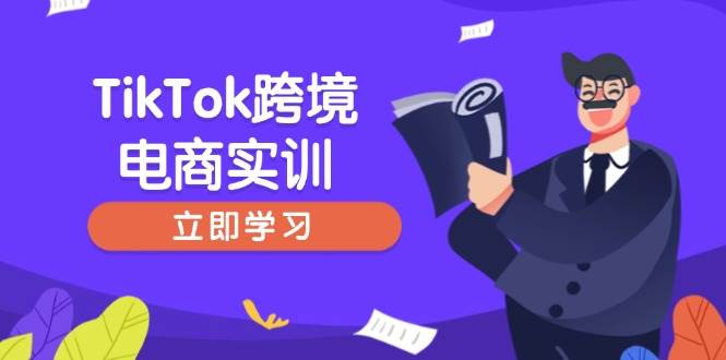(14289期)TikTok跨境电商实训,开店准备与选品策略,助力新手快速上手, 精准运营-网赚副业网