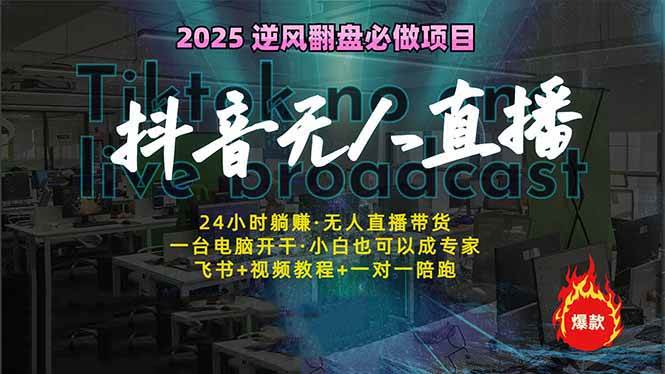(14539期)抖音无人直播新风口:轻松实现睡后收入,一人管理多设备,24小时不间断...-网赚副业网