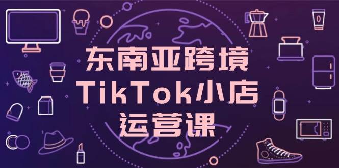 (14390期)东南亚跨境TikTok小店运营课,掌握店铺设置与流量转化核心技巧-网赚副业网