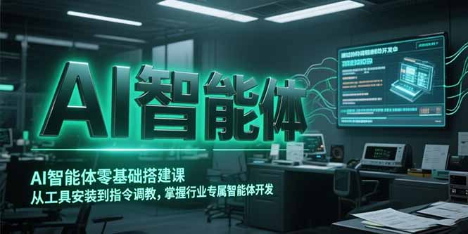 (15257期)AI智能体零基础搭建课,从工具安装到指令调教,掌握行业专属智能体开发...-网赚副业网