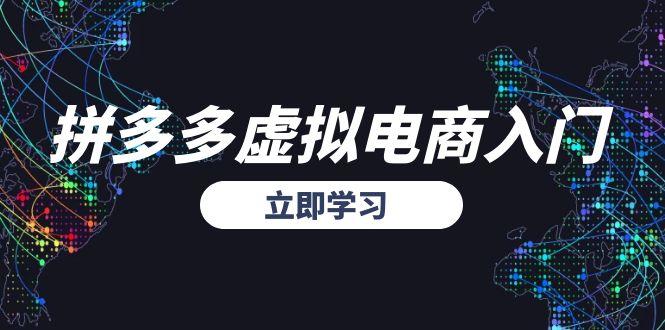 (15158期)拼多多虚拟电商入门,精准选品方法论,无货源模式起盘技巧-网赚副业网