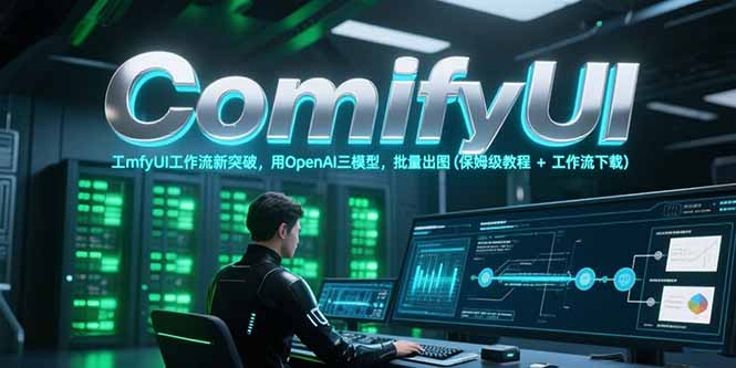(15191期)ComfyUI工作流新突破,用OpenAI三模型,批量出图(保姆级教程+工作流下载)插图 (15191期)ComfyUI工作流新突破,用OpenAI三模型,批量出图(保姆级教程+工作流下载)插图