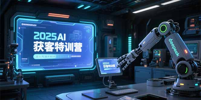 (15289期)2025AI获客特训营,AI图文视频全制作,deepseek工具实操教学-网赚副业网