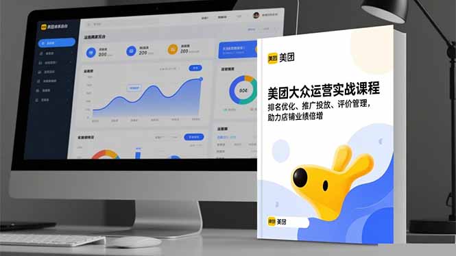 (16518期)美团大众运营实战课程,排名优化、推广投放、评价管理,助力店铺业绩倍增-网赚副业网