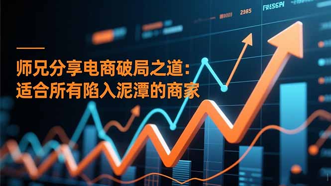 (16578期)师兄分享电商破局之道:适合所有陷入泥潭的商家-网赚副业网
