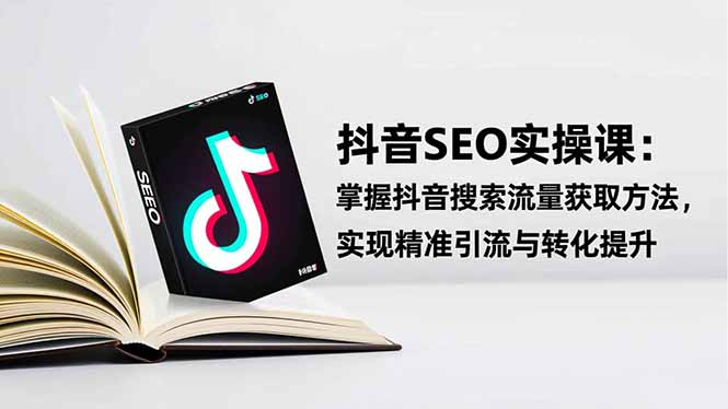 (16514期)抖音SEO实战引流课:掌握抖音搜索流量获取方法,实现精准引流与转化提升-网赚副业网