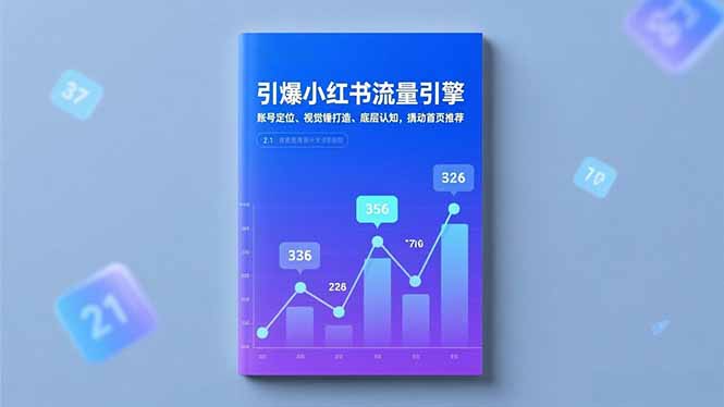 (16744期)引爆小红书流量引擎,账号定位、视觉锤打造、底层认知,撬动首页推荐-网赚副业网