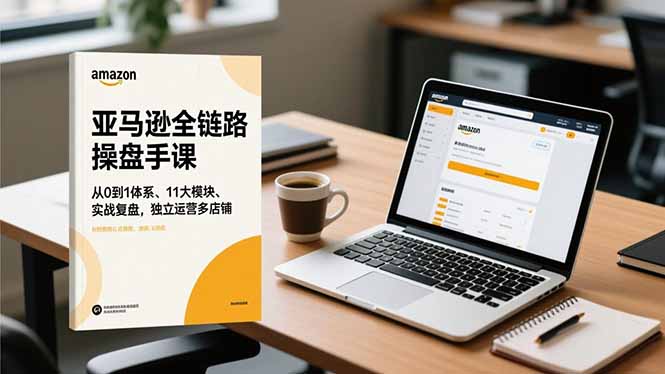 (16788期)亚马逊全链路操盘手课,从0到1体系、11大模块、实战复盘,独立运营多店铺-网赚副业网