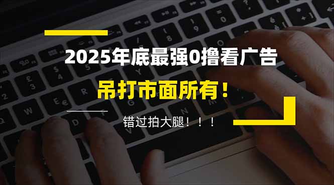 (16848期)懒人福利!每天 20 分钟刷广告,动动手指轻松赚 100+,碎片时间就能做!-网赚副业网