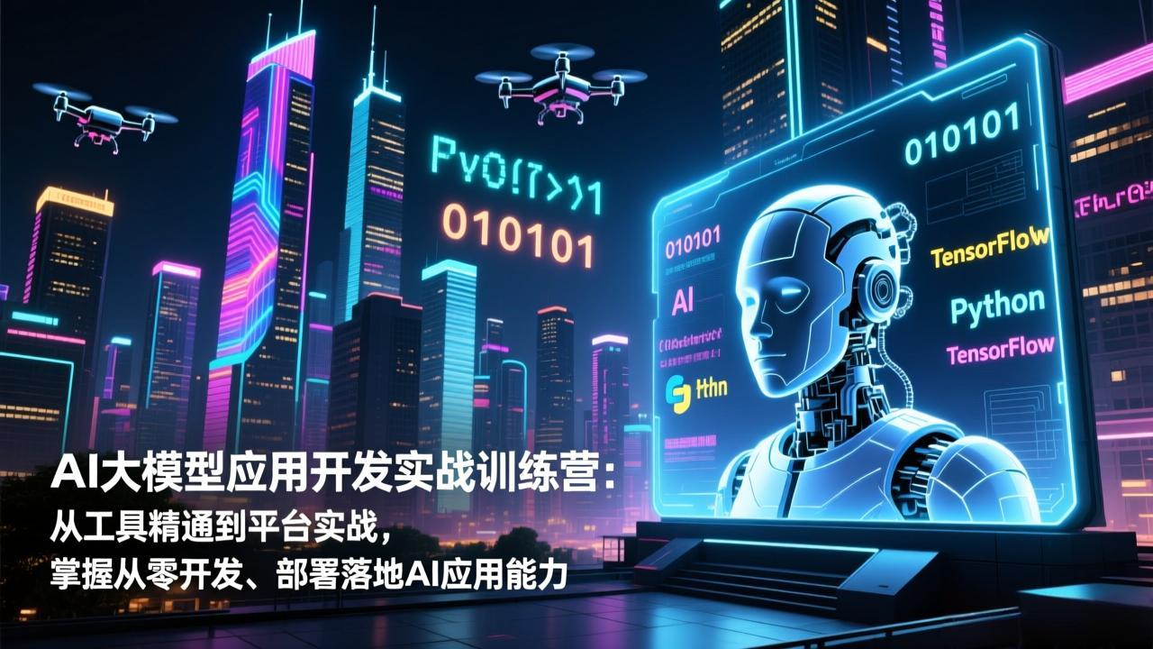 (17058期)AI大模型应用开发实战训练营:从工具精通到平台实战,掌握从零开发、部署落地AI应用能力-网赚副业网