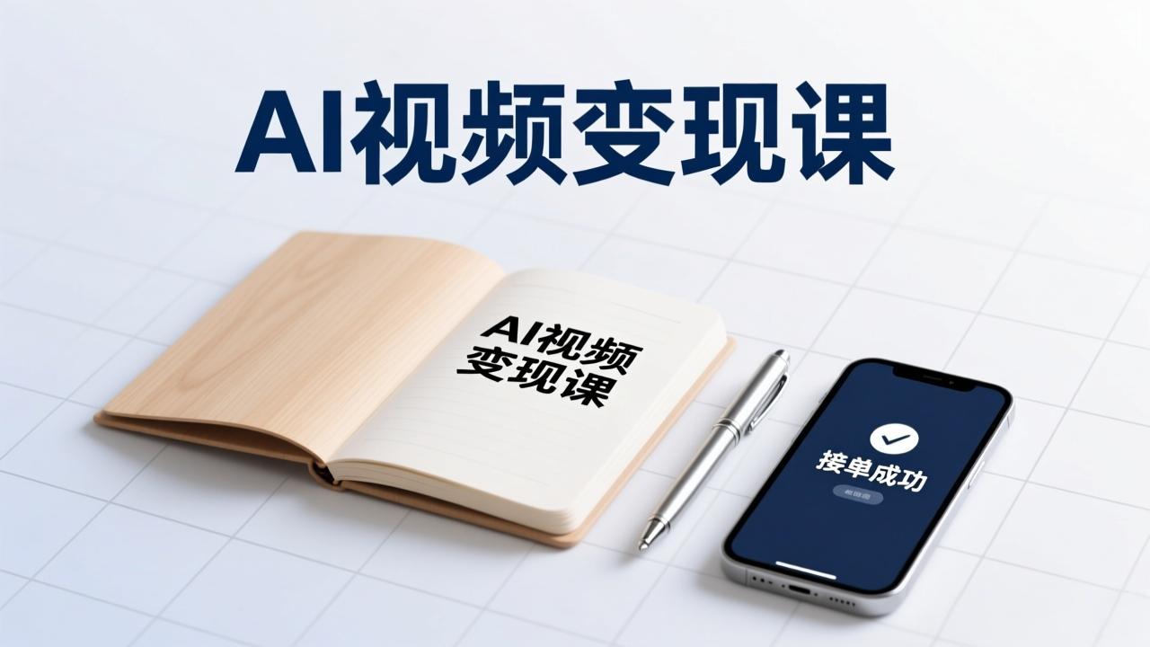(17065期)AI视频变现课,学完即可创作短片、接商单,实现副业增收,单项目报价可达千元-网赚副业网