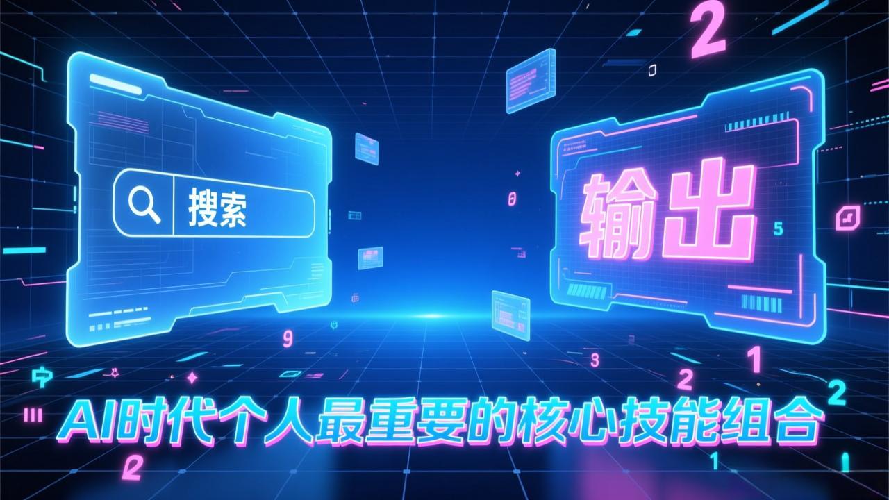 (17074期)付费文章:AI时代个人最重要的核心技能组合:“输出能力”和“搜索能力”-网赚副业网