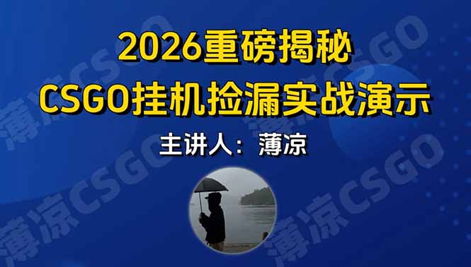 (17258期)CSGO游戏挂机游戏搬砖最新升级,普通小白一部手机可日入300+当天见结果,支持验证-网赚副业网