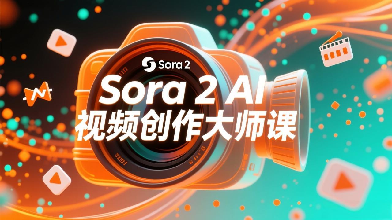 (17081期)如何利用Sora 2创建流行AI人工智能视频大师班教程:掌握创作全流程,产出百万播放内容-网赚副业网