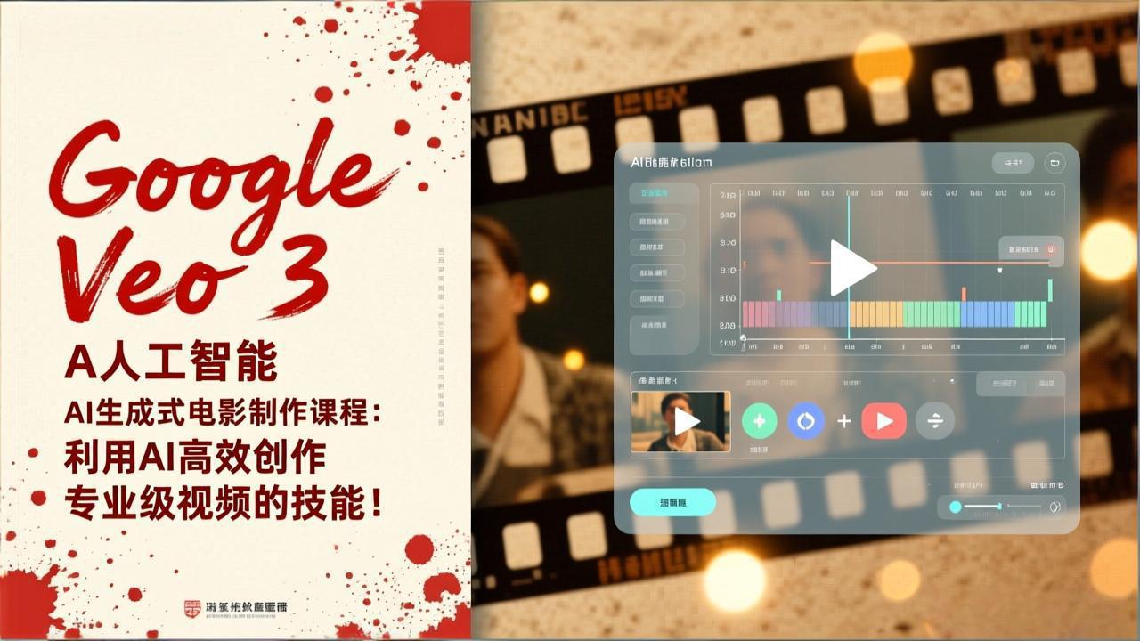 （17032期）Google Veo 3人工智能AI生成式电影制作课程：利用AI高效创作专业级视频的技能！-网赚副业网