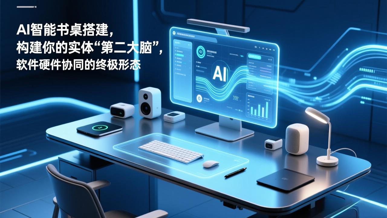 (17363期)AI智能书桌搭建,构建你的实体“第二大脑”,软件硬件协同的终极形态-网赚副业网