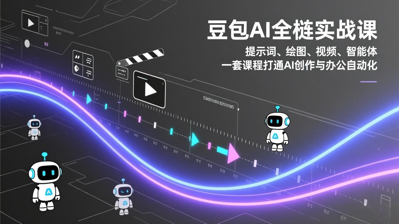 (17385期)豆包AI全栈实战课:提示词、绘图、视频、智能体,一套课程打通AI创作与办公自动化-网赚副业网