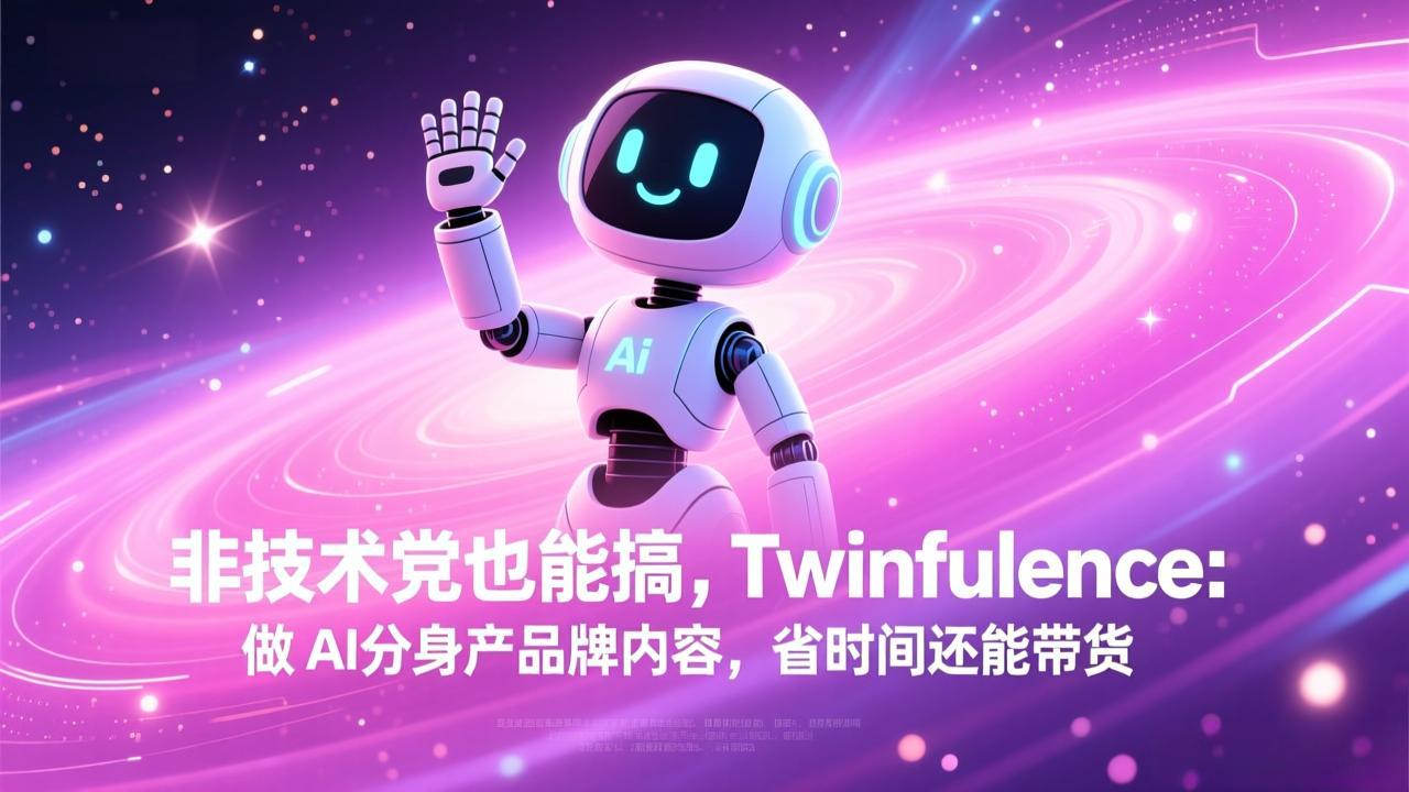 (17381期)非技术党也能搞!Twinfluence:做 AI 分身产品牌内容,省时间还能带货-网赚副业网