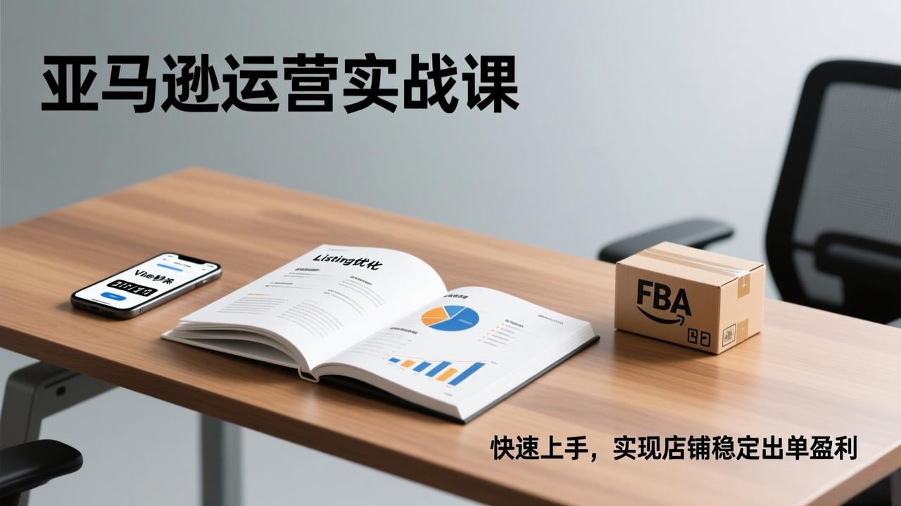 (17287期)亚马逊运营实战课,Listing优化、Vine秒杀、FBA发货,快速上手,实现店铺稳定出单盈利插图 (17287期)亚马逊运营实战课,Listing优化、Vine秒杀、FBA发货,快速上手,实现店铺稳定出单盈利插图