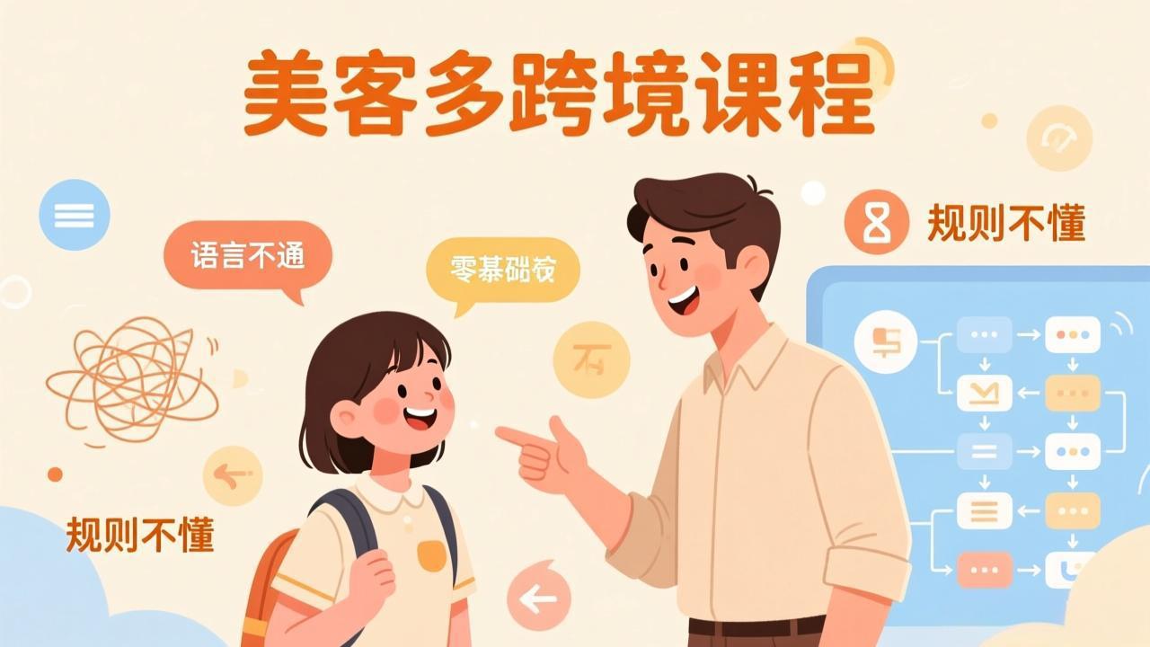 (17503期)怕语言不通、怕不懂规则?零基础小白也能做的美客多跨境课,手把手带你美客多开店稳赚-网赚副业网