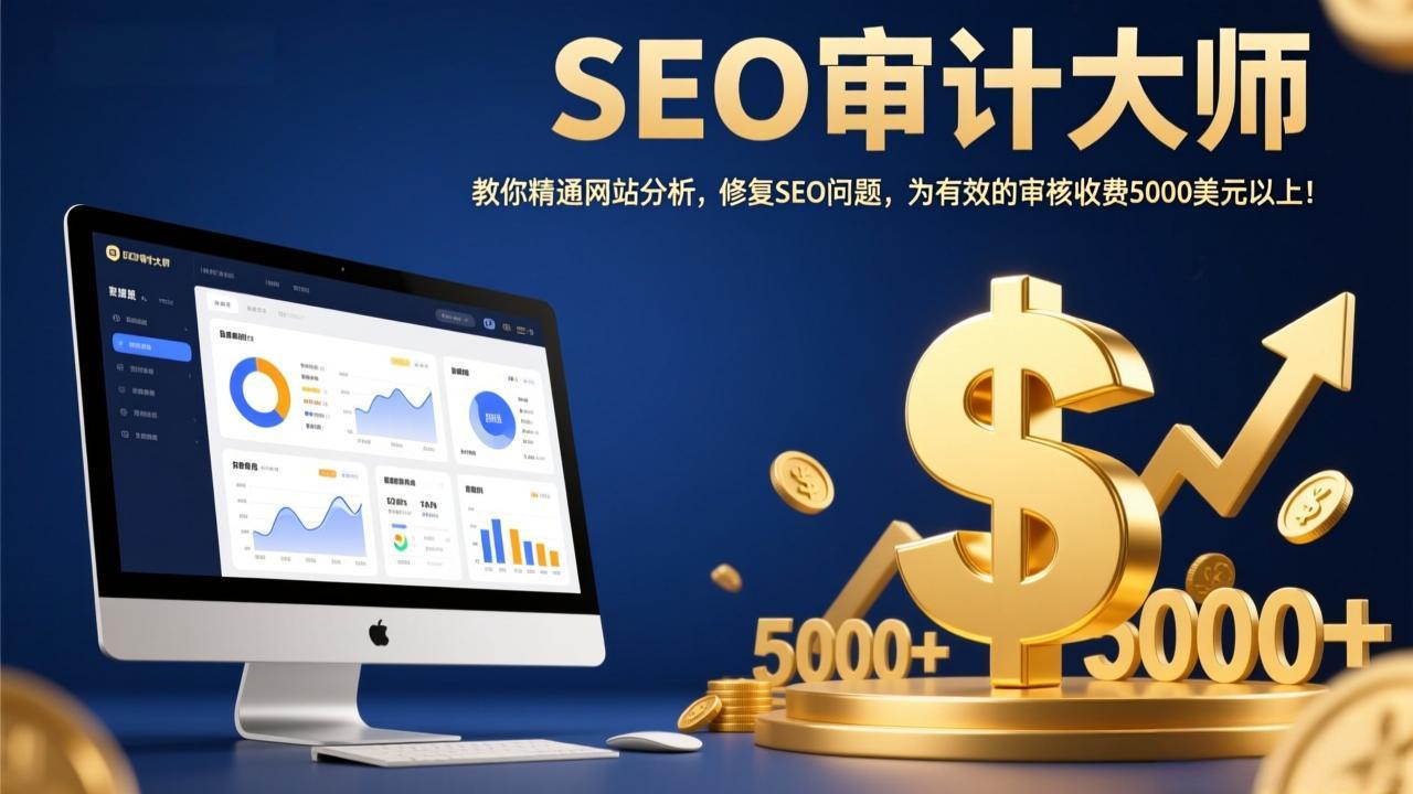 (17475期)SEO审计大师:教你精通网站分析,修复SEO问题,为有效的审核收费5000美元以上!-网赚副业网