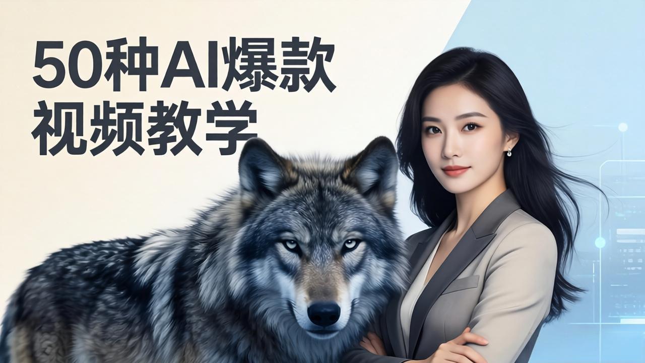 (17815期)50种AI爆款视频教学:影视级古诗词+治愈萌宠+山海经蛟龙,高阶宝典商业落地-网赚副业网