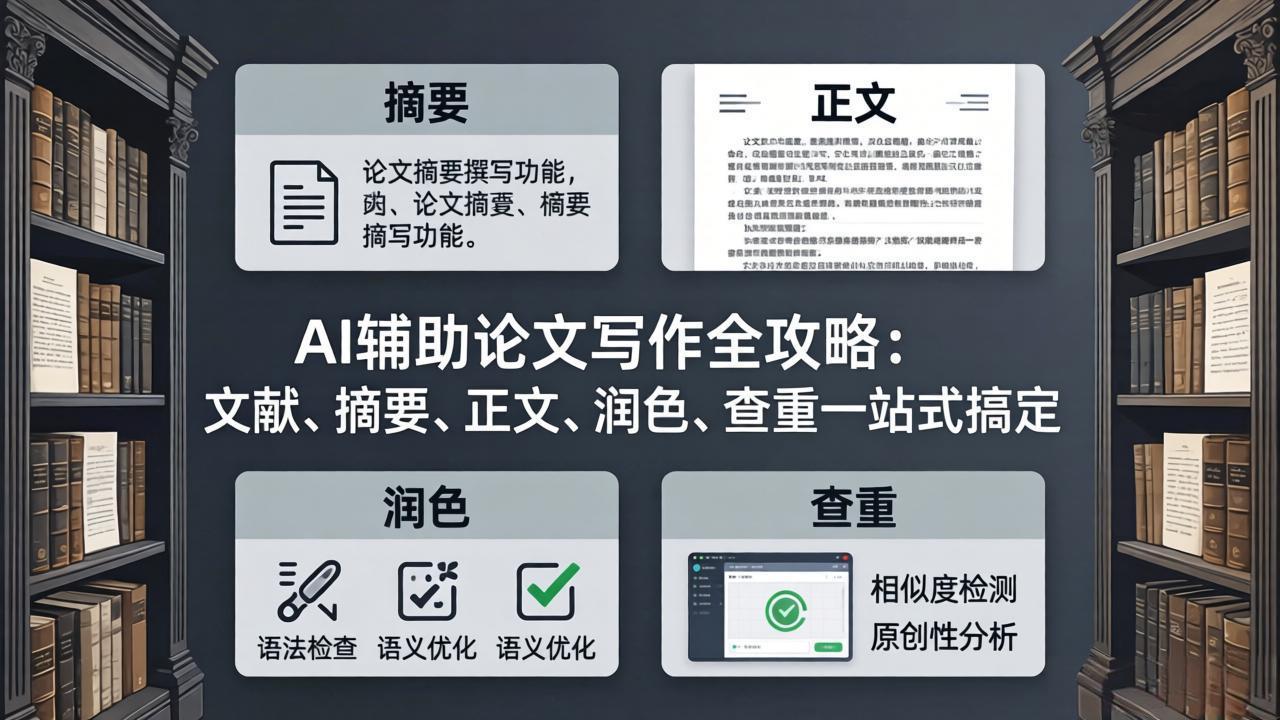 (17970期)AI辅助论文写作全攻略:文献、摘要、正文、润色、查重一站式搞定-网赚副业网