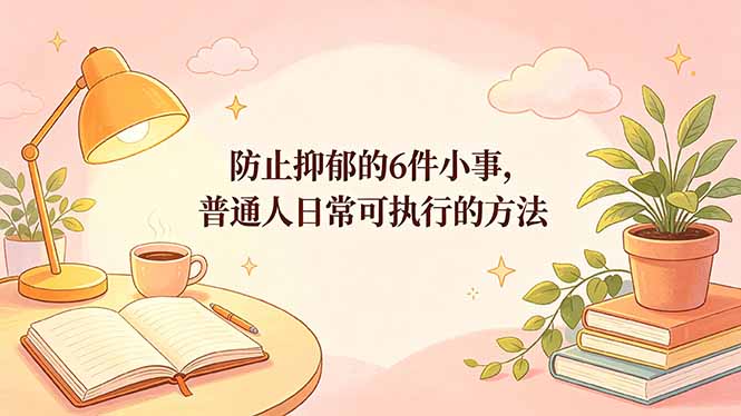(18385期)付费文章:防止抑郁的6件小事,普通人日常可执行的方法-网赚副业网