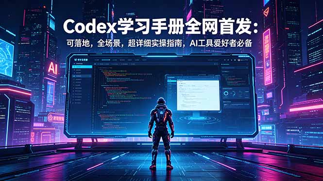 (18871期)Codex学习手册全网首发:可落地,全场景,超详细实操指南,AI工具爱好者必备-网赚副业网
