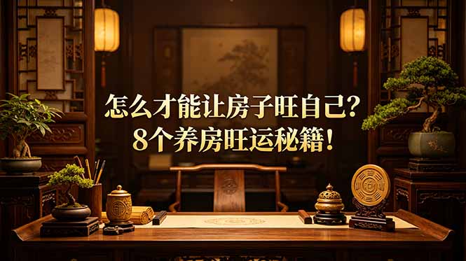 (19023期)付费文章:怎么才能让房子旺自己?8个养房旺运秘籍!-网赚副业网