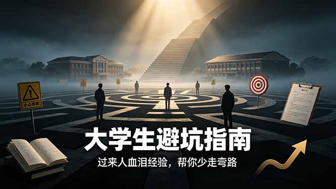 (19195期)付费文章:大学生避坑指南 ,过来人血泪经验,帮你少走弯路-网赚副业网