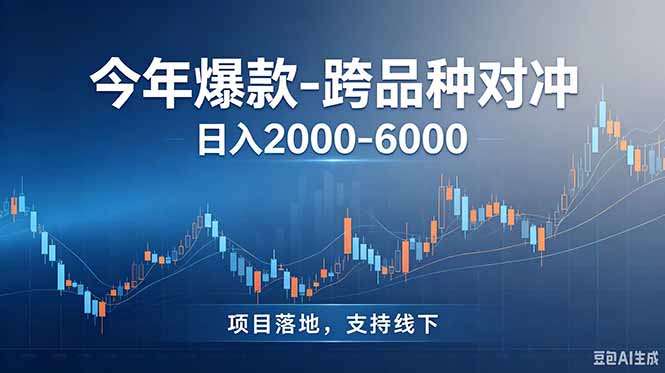 (19143期)跨品种最新对冲震撼首发!日收益2000-6000+,项目绿色长久,安全稳健,合规靠谱,可批量放大-网赚副业网